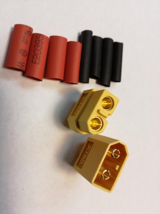 CONNECTOR SET XT60 MALE / FEMALE