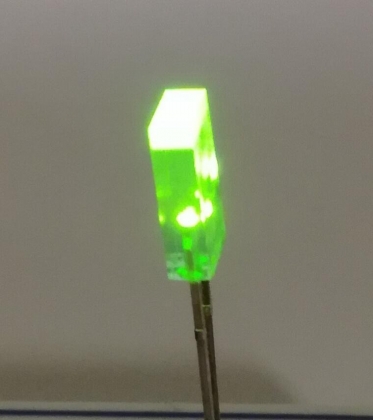 2.5 x 5mm RECTANGULAR LED LAMP GREEN DIFFUSED