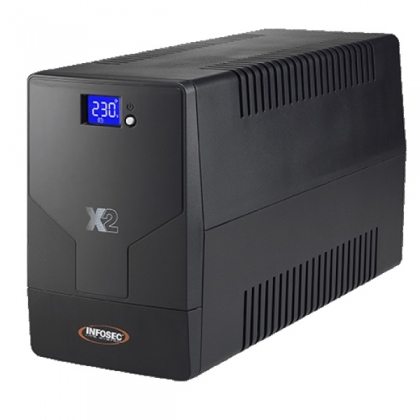 Infosec X2-LCDTOUCH UPS-systeem 1250 VA met LCD-display
