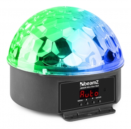 JB90R MINI STAR BALL DMX LED 9 KLEUREN