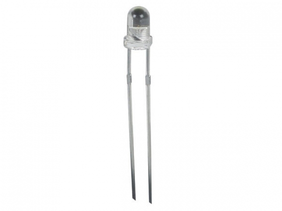 SET MET 30 X 3MM WITTE LED's