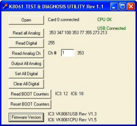 UITGEBREIDE USB INTERFACEKAART