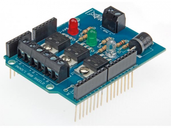 RGB SHIELD VOOR ARDUINO®