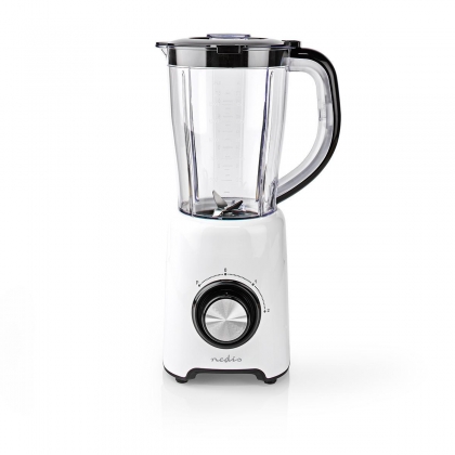 Blender | 800 W | 1.5 l | Kunststof | 2-Snelheden | Wit / Zwart