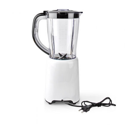 Blender | 800 W | 1.5 l | Kunststof | 2-Snelheden | Wit / Zwart