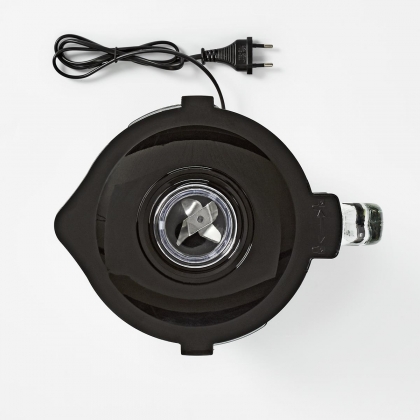 Blender | 800 W | 1.5 l | Glas | 2-Snelheden | Zilver / Zwart