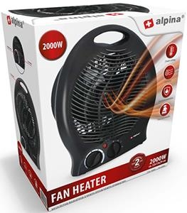 VENTILATORKACHEL 1000W/2000W