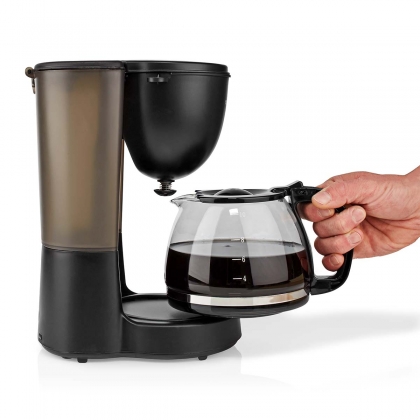 Koffiezetapparaat | Filter Koffie | 1.25 l | 10 Kopjes | Warmhoudfunctie | Zwart