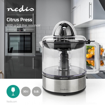 Citruspers | 30 W | Zilver / Zwart