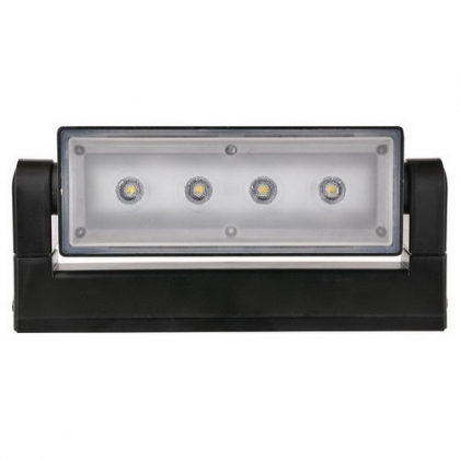 KANTELBAAR LED BUITENARMATUUR WL12 WANDLAMP ZWART