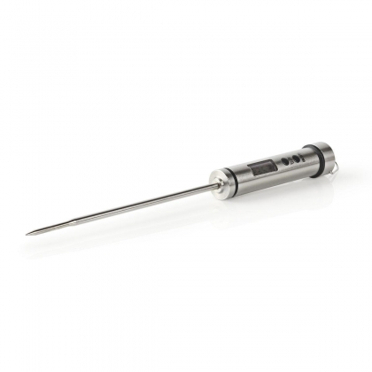 Vleesthermometer | LCD-Scherm | 0 - 200 °C | Zilver