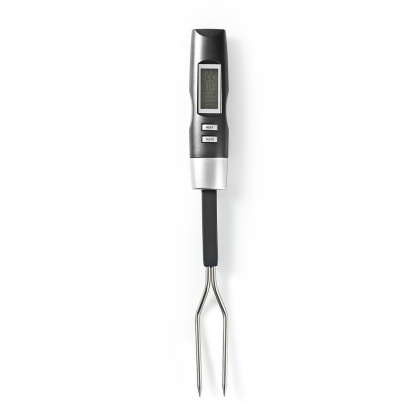 Vleesthermometer | Temperatuurinstelling | LCD-Scherm | 0 - 110 °C | Zilver / Zwart