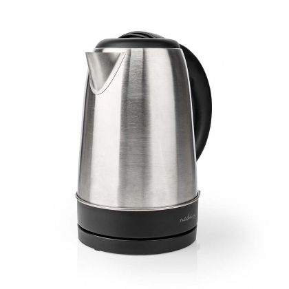 Waterkoker | 1.7 l | Roestvrij Staal | Aluminium / Zwart | 360 graden draaibaar | Verborgen verwarmingselement | Strix®-controller | Droogkookbeveiliging