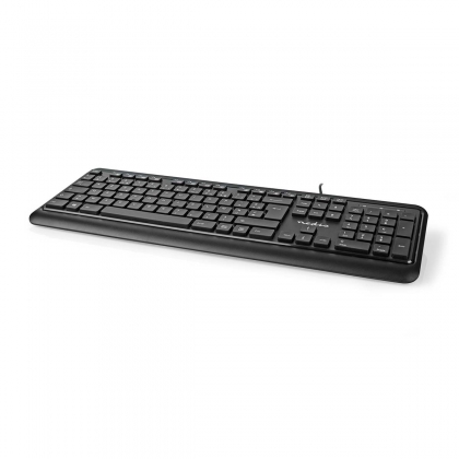 Bedraad Toetsenbord | USB-A | Multimedia | AZERTY | Frans | Numeriek toetsenbord