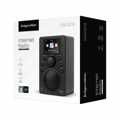K&M KM0818 Internetradio met DAB+, bluetooth en USB