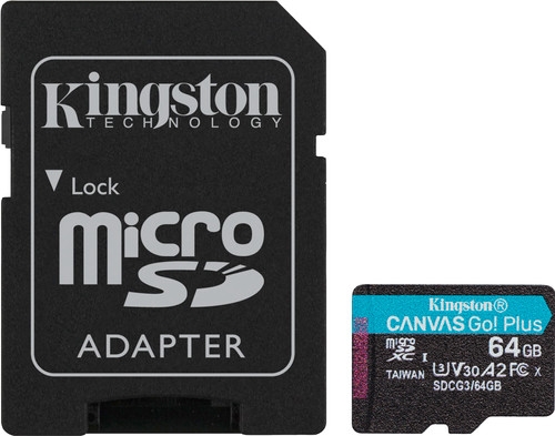 Kingston microSDXC Canvas Go! Plus 64GB