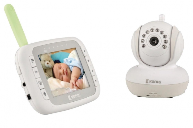 Babyfoon Audio/Video 2.4 GHz Wit/Grijs