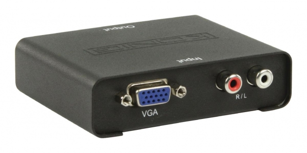 HDMI-Converter VGA Female + 2x RCA Female - HDMI-Uitgang