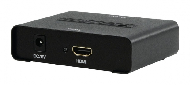 HDMI Converter HDMI-Ingang - VGA Female + 2x RCA Female Zwart
