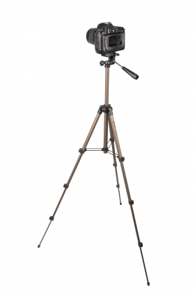 Camera/Video Statief Pan & Tilt 105 cm Zwart/Zilver