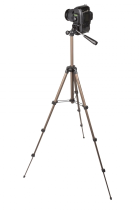 Camera/Video Statief Pan & Tilt 105 cm Zwart/Zilver