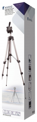 Camera/Video Statief Pan & Tilt 105 cm Zwart/Zilver