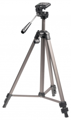 Camera/Video Statief Pan & Tilt 134 cm Zwart/Zilver