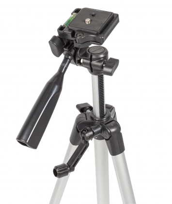 Camera/Video Statief Pan & Tilt 134 cm Zwart/Zilver