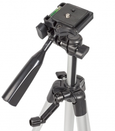 Camera/Video Statief Pan & Tilt 134 cm Zwart/Zilver