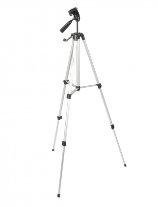 Camera/Video Statief Pan & Tilt 134 cm Zwart/Zilver