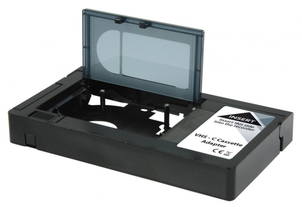 Omvormer VHS-C - VHS Zwart