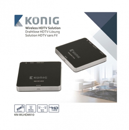 5 GHz Draadloze HDMI Zender 1080p / 3D - Bereik 30 m