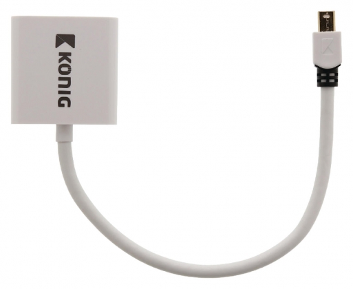 Mini DisplayPort Kabel Mini-DisplayPort Male - VGA Female 15-Pins 0.20 m Wit