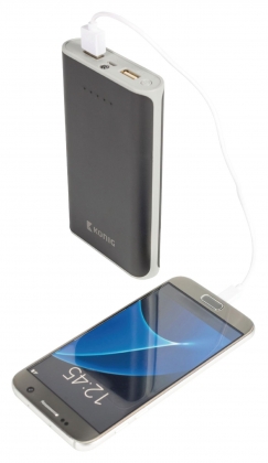 Draagbare Powerbank Lithium-Ion 15000 mAh USB Zwart