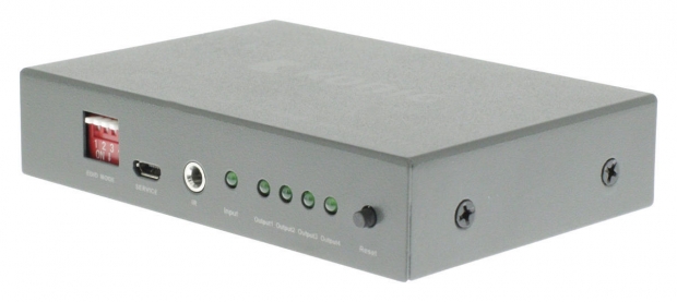 4-Poorts HDMI-Splitter Donkergrijs
