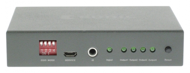 4-Poorts HDMI-Splitter Donkergrijs