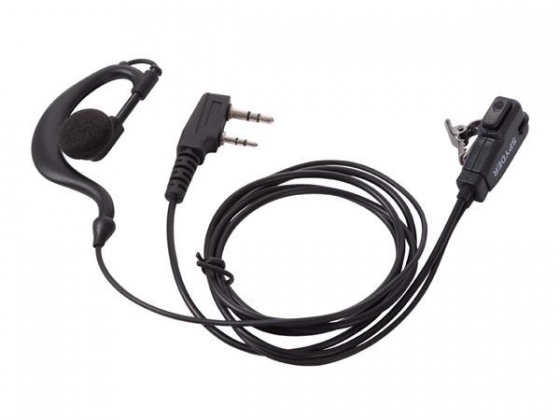 PY29K IN-EAR HOOFDTELEFOON MET CLIP VOOR KENWOOD-AANSLUITING