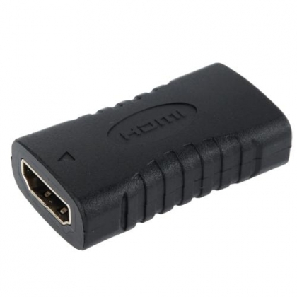 High Speed HDMI met Ethernet Adapter HDMI-Ingang - HDMI-Uitgang Zwart