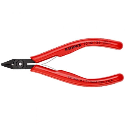 Zijsnijtang slanke vorm 125 mm