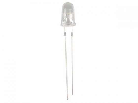 5mm LED GEEL GLASHELDER - 15000 mcd