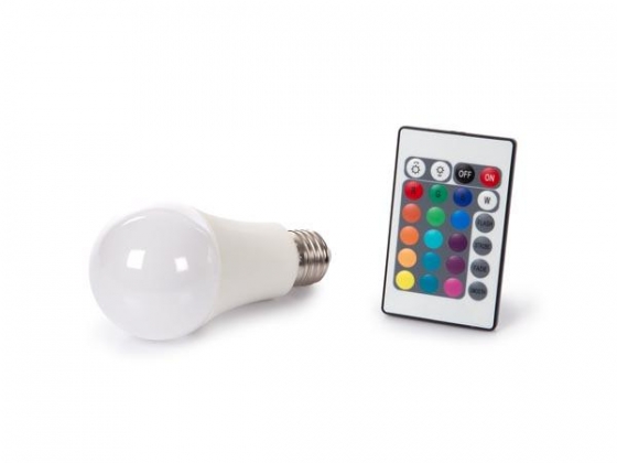 LEDLAMP - 10 W - E27 - RGB & WARMWIT