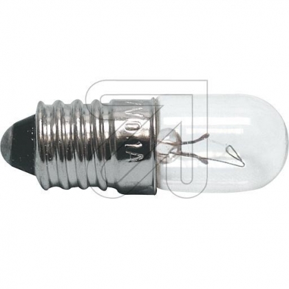 Lamp E10 12V 250mA 3W 10x28mm helder