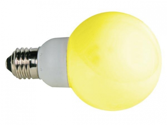 GELE LEDLAMP - E27 - 230VAC - 20 LEDS