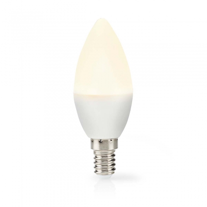 LED-Lamp E14 | Kaars | 4.9 W | 470 lm | 2700 K | Warm Wit | Frosted | 3 Stuks