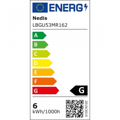 LED-Lamp GU5.3 | Spot | 5.8 W | 450 lm | 2700 K | Warm Wit | Doorzichtig | Aantal lampen in verpakking: 1 Stuks