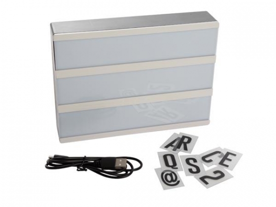 LIGHTBOX A5 - MET USB-KABEL