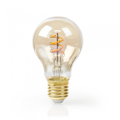 LED-Filamentlamp E27 | A60 | 5 W | 250 lm | 2000 K | Met Gouden Afwerking | Retrostijl | Aantal lampen in verpakking: 1 Stuks