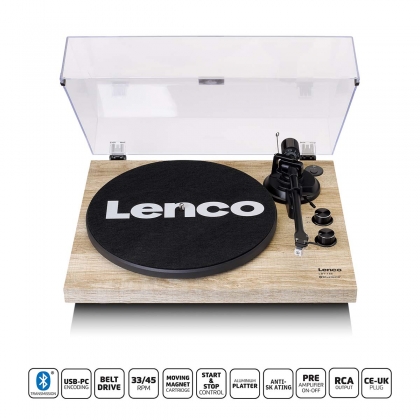 Platenspeler met Bluetooth®-overdracht Pine