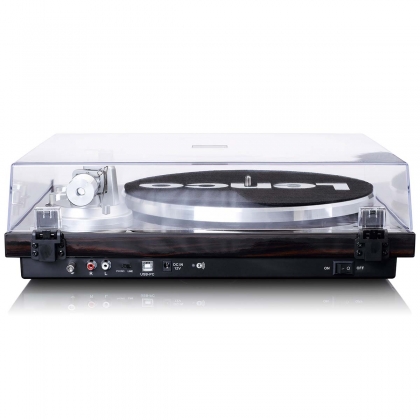 Platenspeler met Bluetooth® transmissie Donkerbruin