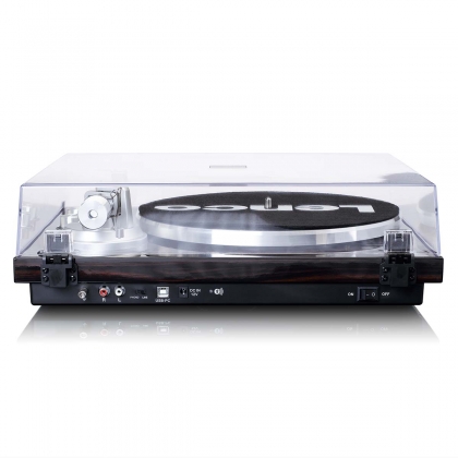 Platenspeler met Bluetooth® transmissie Donkerbruin
